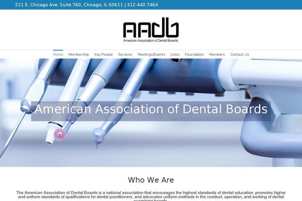 dentalboards.org site used Avada Child