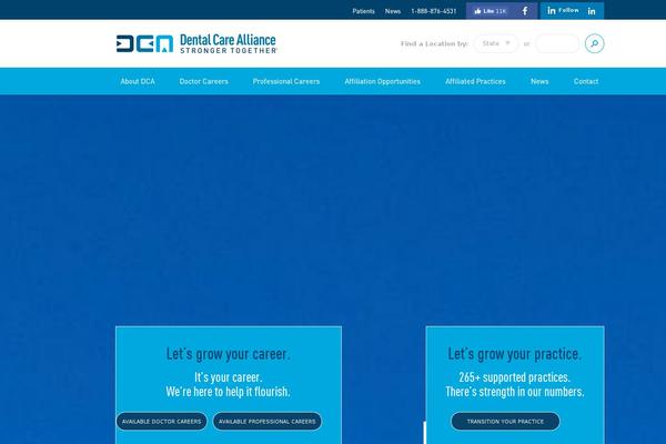 dentalcarealliance.net site used Dcalliance