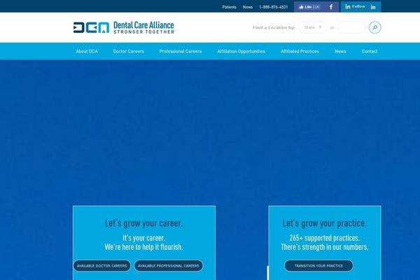 dcalliance WordPress theme, websites list used dcalliance theme dcalliance theme websites examples