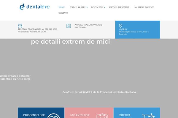 dentalevo.ro site used Dent-all-child