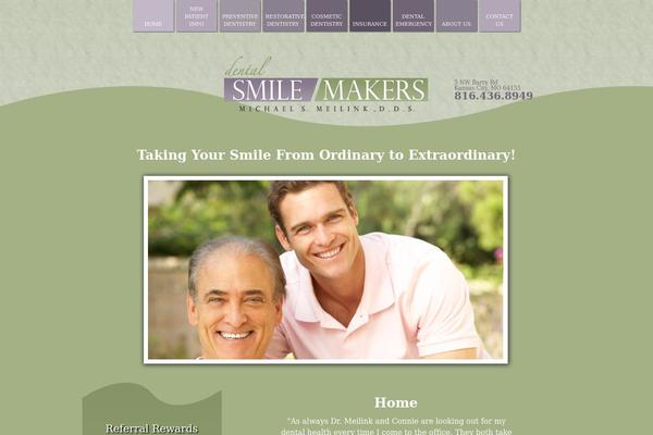 dentalsmilemakers.com site used Dsm
