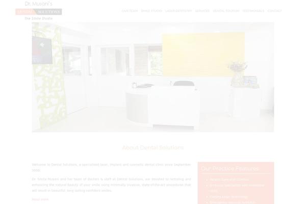 Tower theme site design template sample