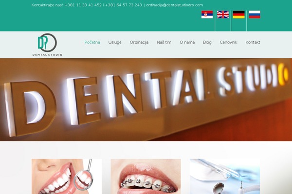 dentalstudiodro.com site used Stomatolog