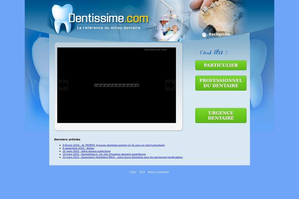 dentissime.com site used Dentissime