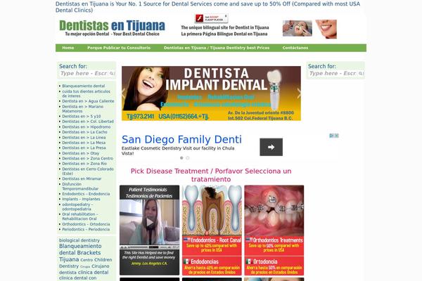 dentistasentijuana.com site used Dentistas_en_tijuana