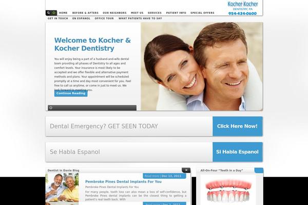 dentistindavie.com site used Exehill2