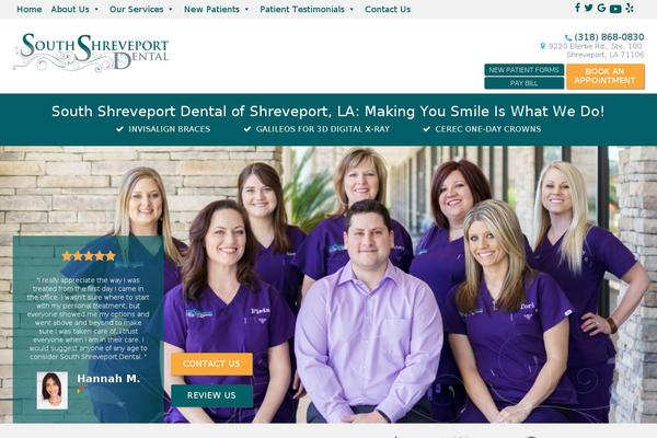 dentistinshreveportla.com site used Shreveport