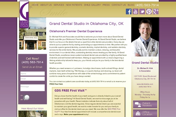 dentistokc.com site used Tnt-custom