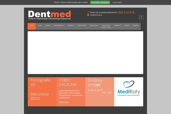 MediCure theme site design template sample