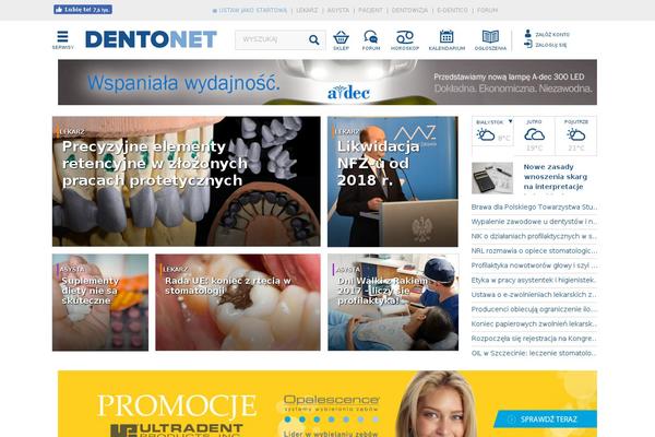 dentonet.pl site used Dentonet