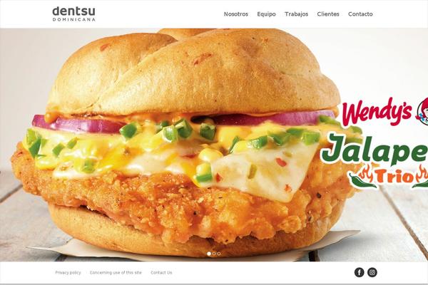 dentsu.com.do site used Dentsu