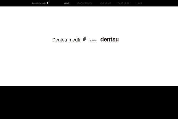 dentsumedia-network.com site used Dm-theme