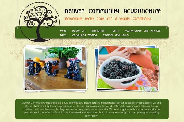 denvercommunityacupuncture.com site used Denver