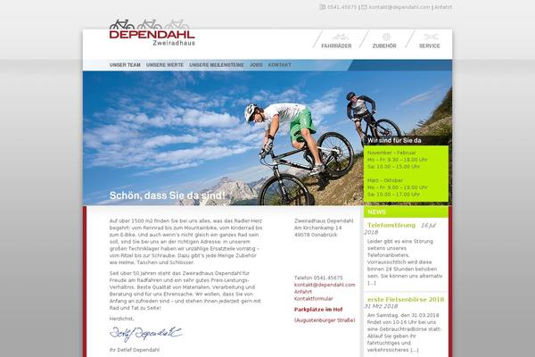 dependahl.com site used Dependahl2