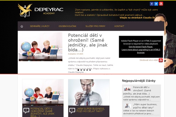depeyrac.com site used Claudio