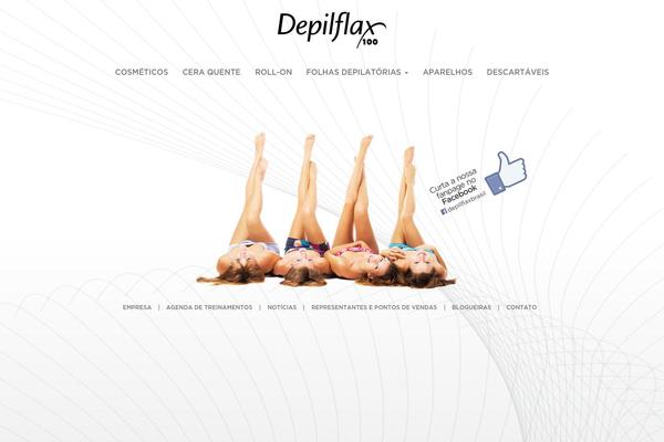 depilflax.com.br site used Depilflax
