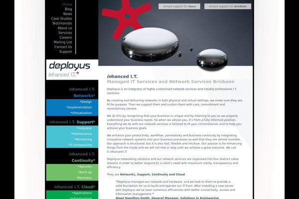 deployus.com.au site used Deployus