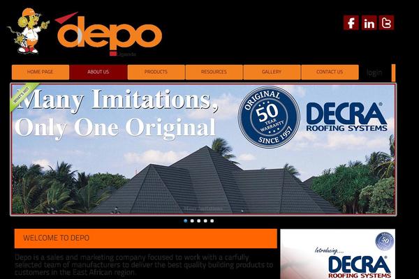 depo-uganda.net site used Depo