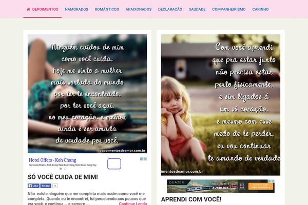 depoimentosdeamor.com.br site used 1page