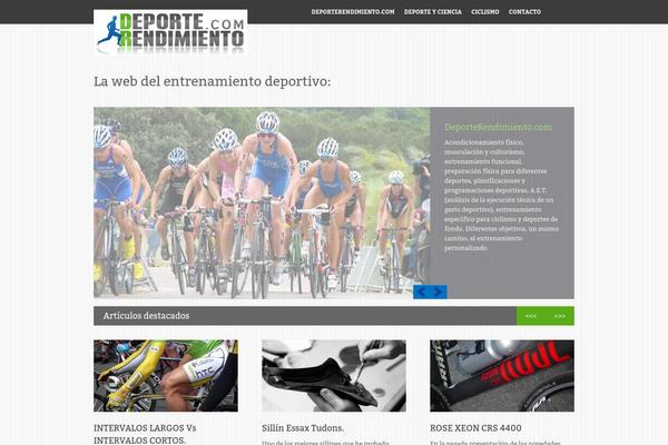 deporterendimiento.com site used Financio