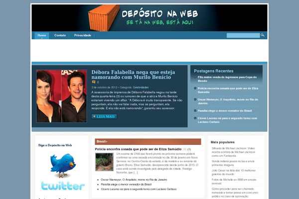 depositonaweb.com.br site used Deposito