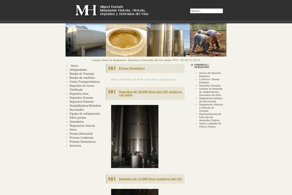 Mh theme site design template sample