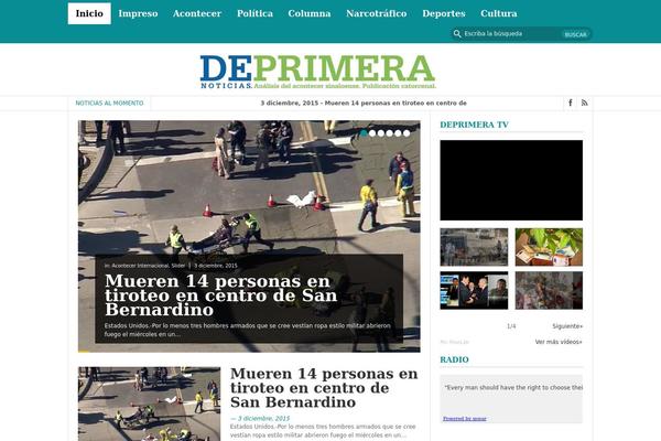 deprimeranoticias.com site used Fastnews-1.0.6