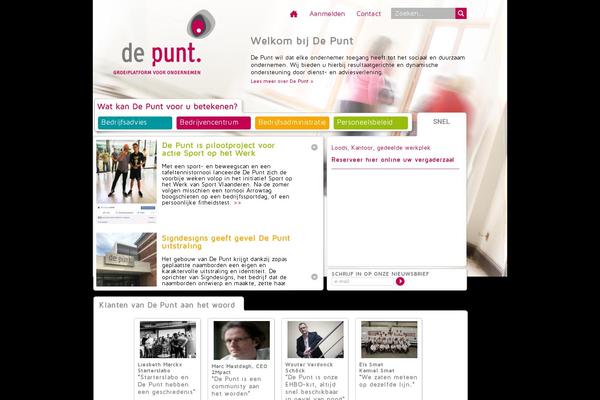 depunt.be site used Fb-branding