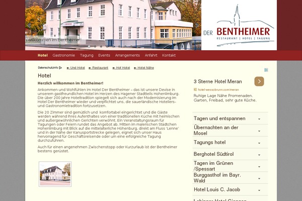 der-bentheimer.de site used Derbentheimer