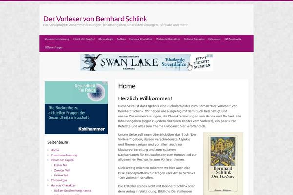 der-vorleser.com site used Travelify