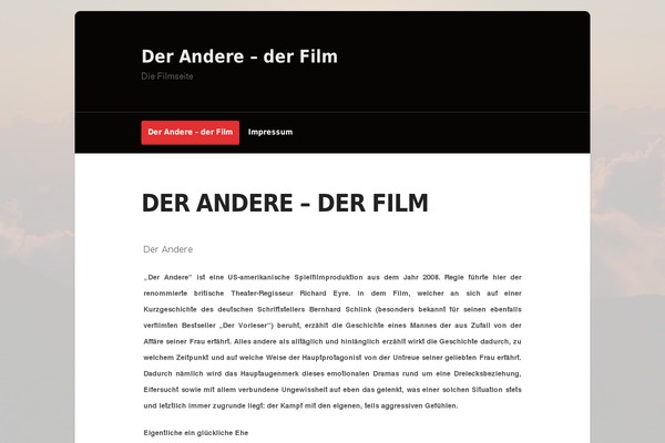 derandere-derfilm.de site used Tdlight