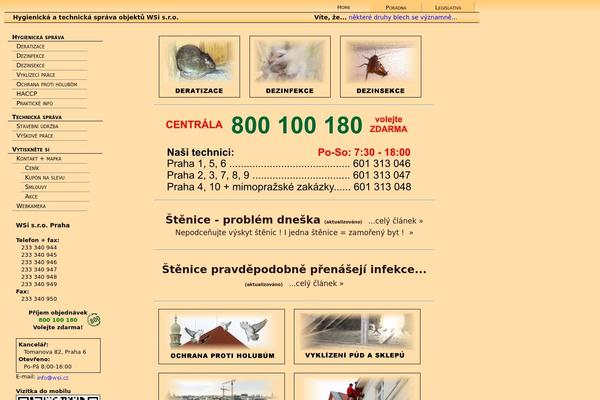 deratizace.com site used Wsi