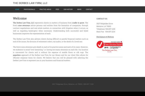 derbeslaw.com site used Derbes_law