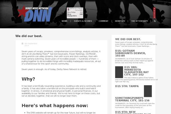 derbynews.net site used Dnn