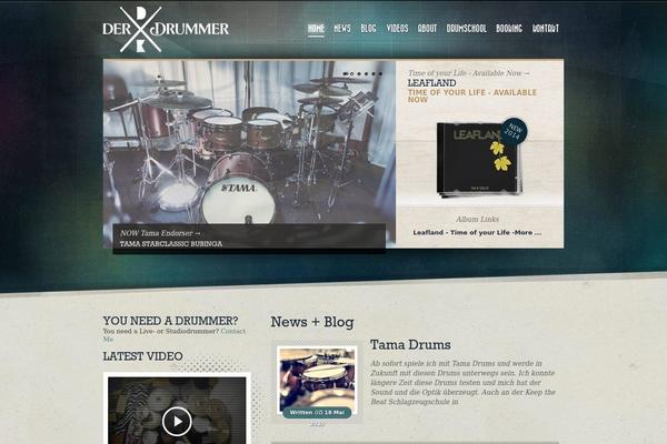 derdrummer.ch site used Faded