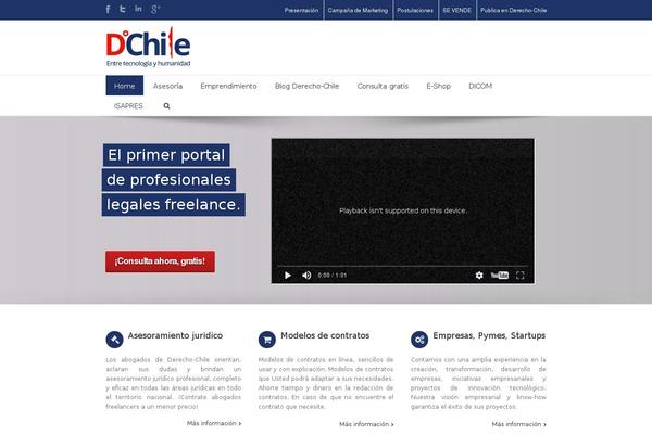 derecho-chile.cl site used Derechochile