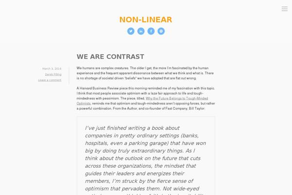 Minnow theme site design template sample