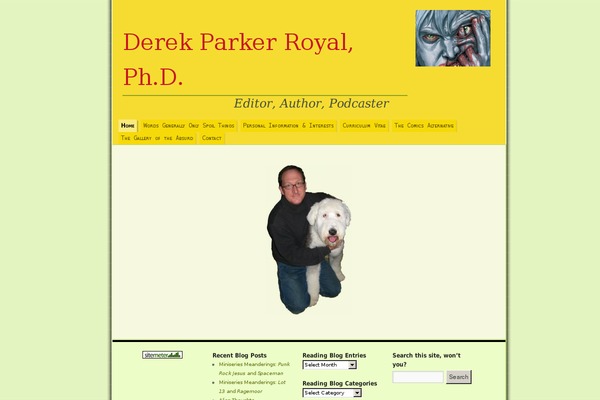 derekroyal.com site used Mazeld