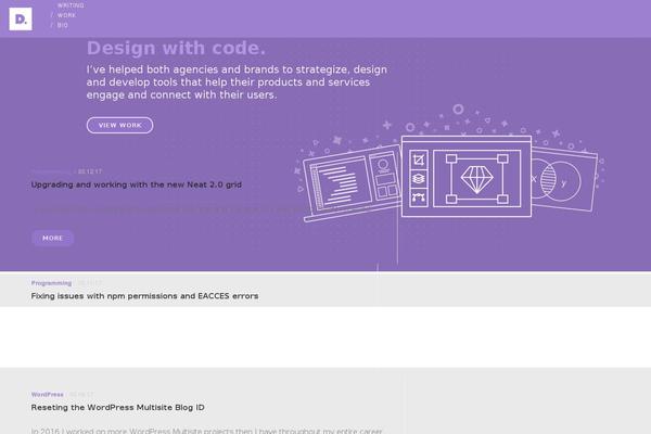 2017 theme site design template sample