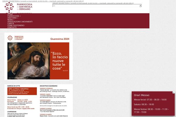 NativeChurch theme site design template sample