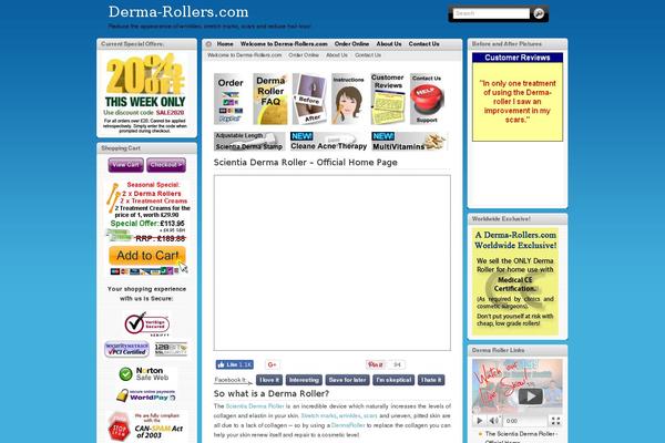 derma-rollers.com site used I3theme