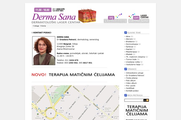 dermasana.com site used Vujovic-md