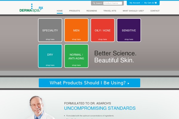 dermasparx.com site used Asarch2015