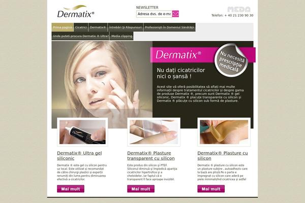 dermatixultra.ro site used Dermatix