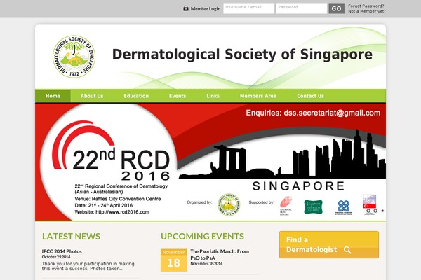 dermatology.org.sg site used Dess