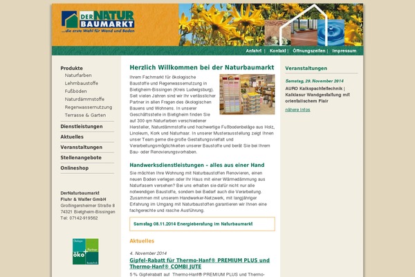 dernaturbaumarkt.de site used Mb-netzwerk