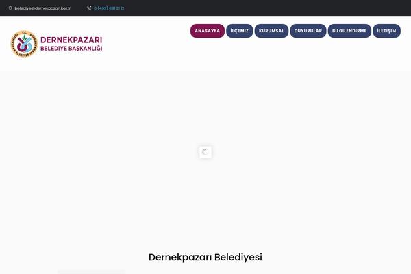 dernekpazari.bel.tr site used Yazilimgemisi