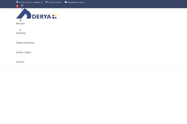 derya.pl site used Derya-theme