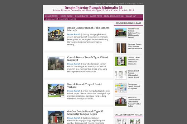 desainrumah36.com site used Rumah