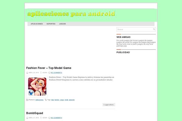 descargaraplicacionesparaandroid.com site used Sezenwp